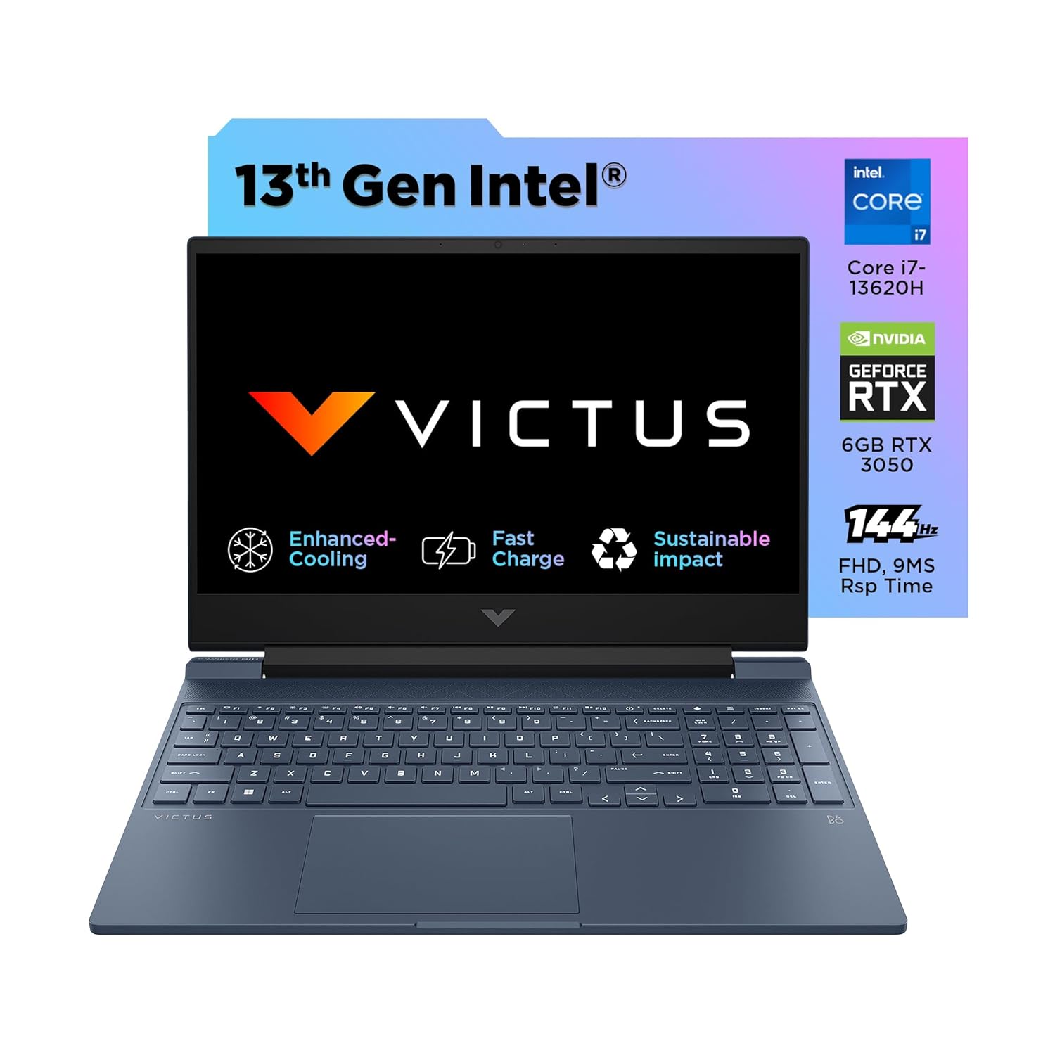 جهاز لابتوب HP Victus i7 13/512/16/15.6/RTX3050 6G