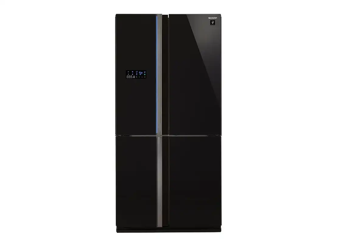 ثلاجة شارب V85 زجاج 4 ابواب