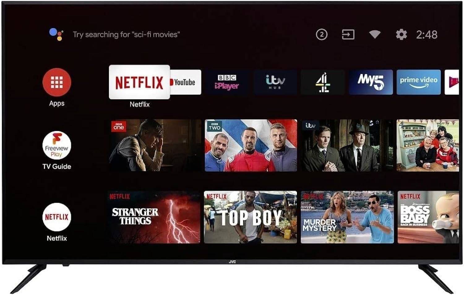 تلفزيون JVC 50 بوصة